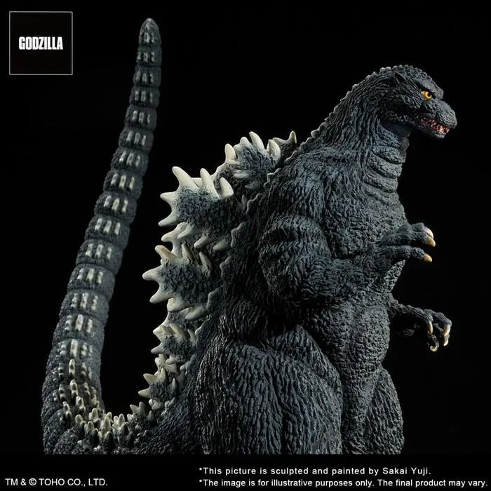 GODZILLA 1993 - Toho Yuji Sakai Modeling Collection - Godzilla Gallant Figure in the Suzuka Mountains Pvc Figure