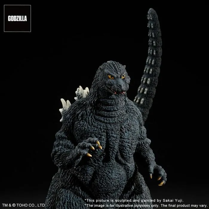 GODZILLA 1993 - Toho Yuji Sakai Modeling Collection - Godzilla Gallant Figure in the Suzuka Mountains Pvc Figure