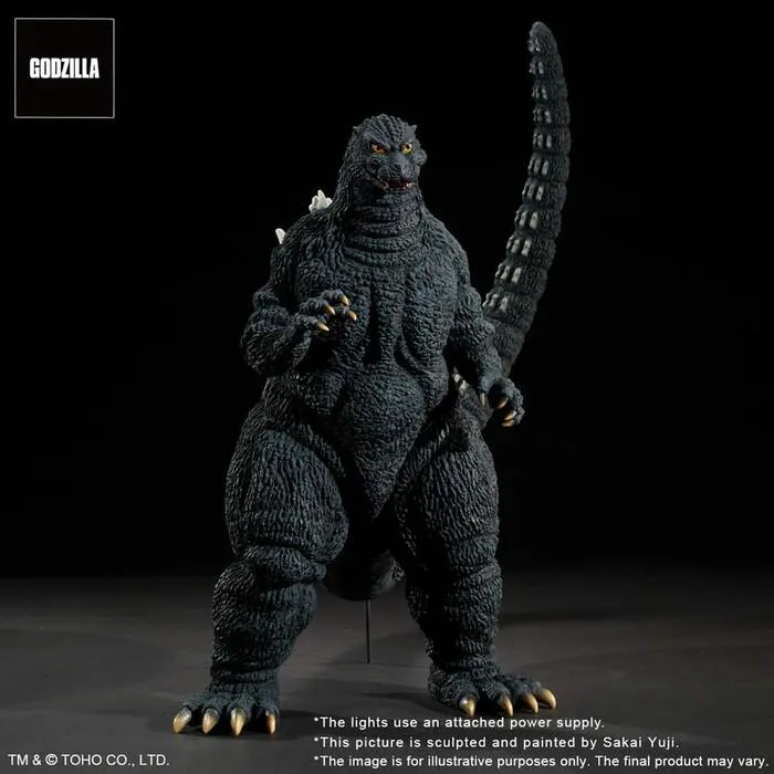 GODZILLA 1993 - Toho Yuji Sakai Modeling Collection - Godzilla Gallant Figure in the Suzuka Mountains Pvc Figure
