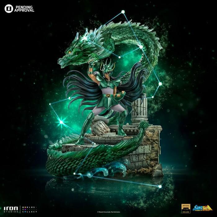 SAINT SEIYA - Dragon Shiryu 1/10 Deluxe Art Scale Statue