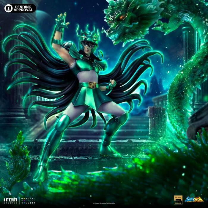SAINT SEIYA - Dragon Shiryu 1/10 Deluxe Art Scale Statue