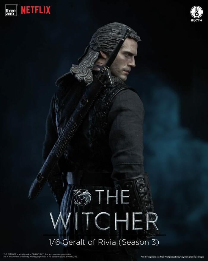 THE WITCHER - Netflix Season 3 - Geralt of Rivia 1/6 Action Figure 12"