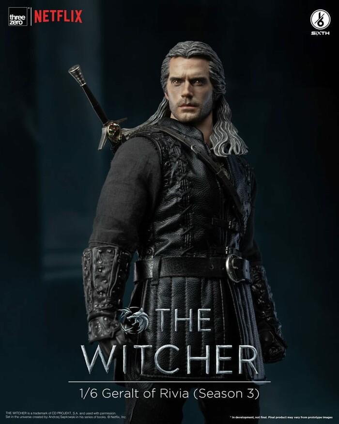 THE WITCHER - Netflix Season 3 - Geralt of Rivia 1/6 Action Figure 12"