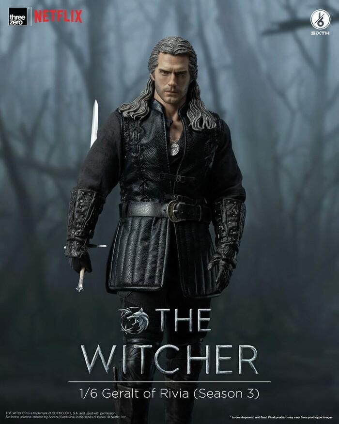 THE WITCHER - Netflix Season 3 - Geralt of Rivia 1/6 Action Figure 12"