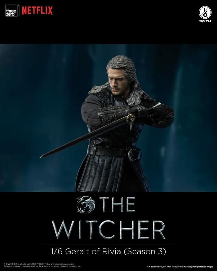 THE WITCHER - Netflix Season 3 - Geralt of Rivia 1/6 Action Figure 12"