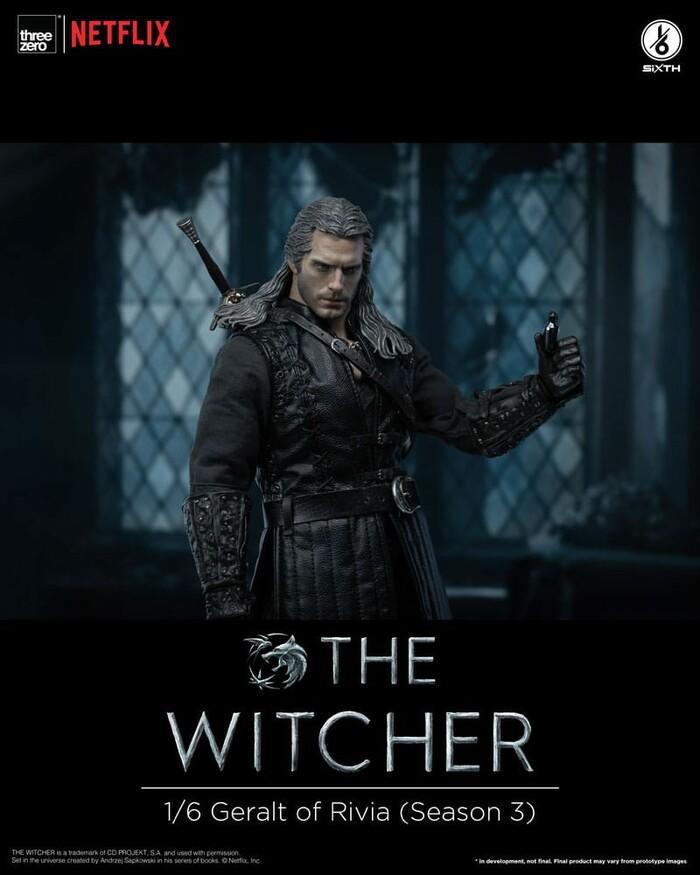 THE WITCHER - Netflix Season 3 - Geralt of Rivia 1/6 Action Figure 12"