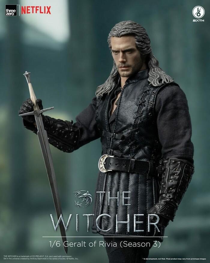 THE WITCHER - Netflix Season 3 - Geralt of Rivia 1/6 Action Figure 12"