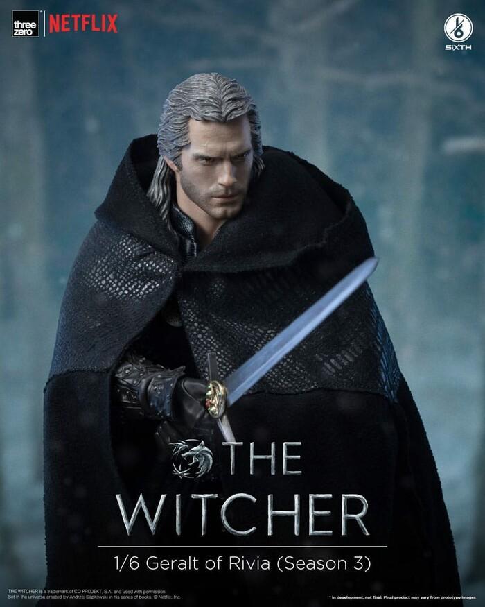 THE WITCHER - Netflix Season 3 - Geralt of Rivia 1/6 Action Figure 12"