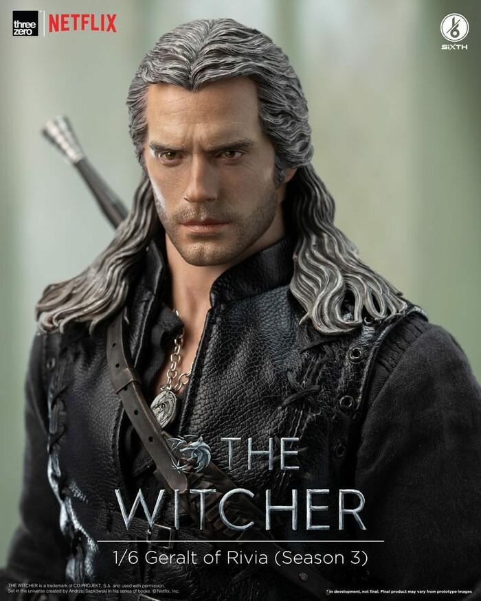 THE WITCHER - Netflix Season 3 - Geralt of Rivia 1/6 Action Figure 12"