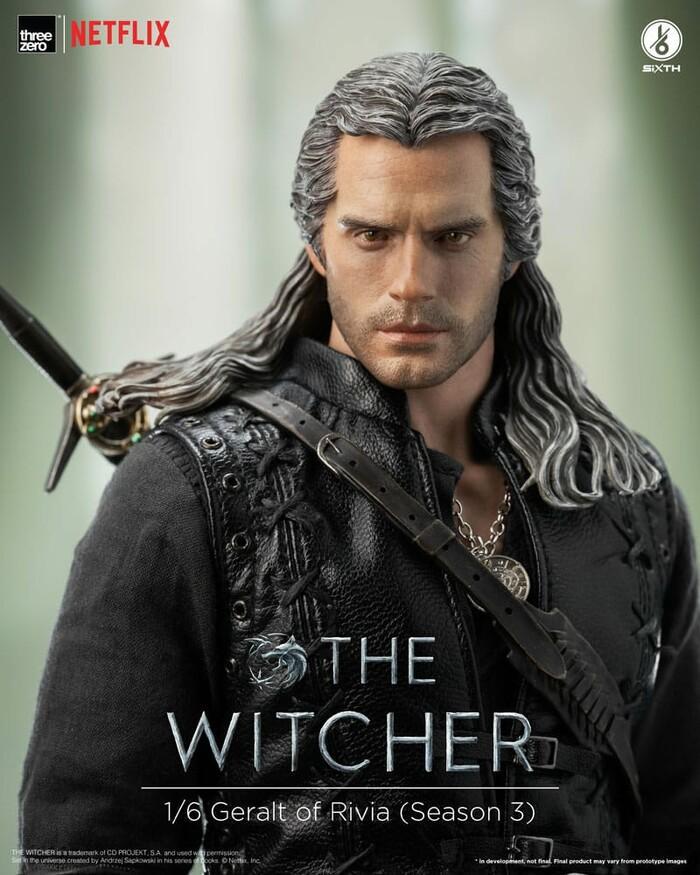 THE WITCHER - Netflix Season 3 - Geralt of Rivia 1/6 Action Figure 12"