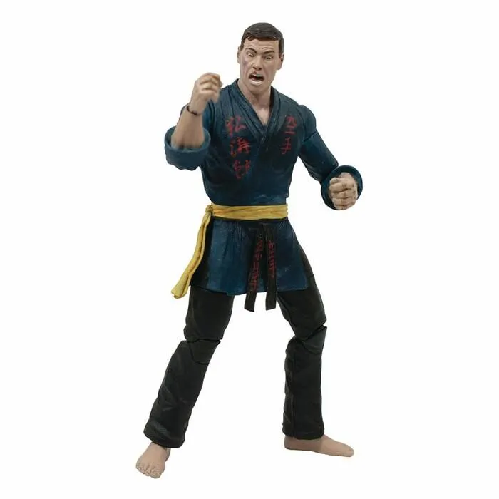 JEAN-CLAUDE VAN DAMME - Blue Gi Version Deluxe Action Figure