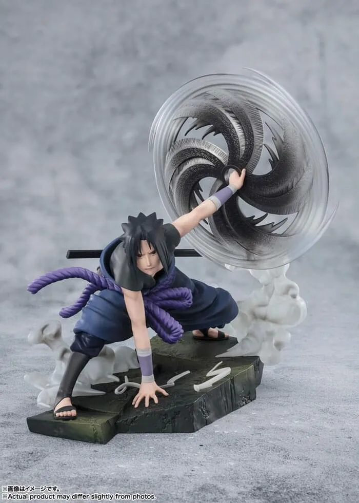 NARUTO SHIPPUDEN - Figuarts ZERO Extra Battle - The Light & Dark of the Mangekyo Sharingan - Sasuke Uchiha Pvc Figure