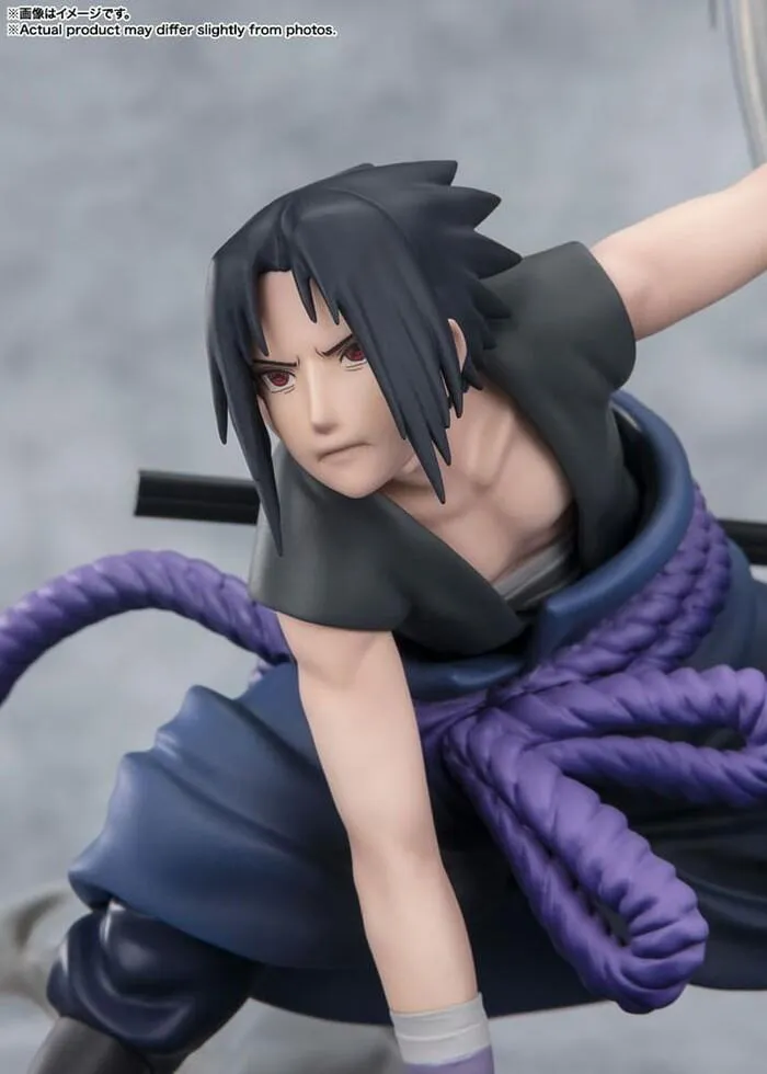 NARUTO SHIPPUDEN - Figuarts ZERO Extra Battle - The Light & Dark of the Mangekyo Sharingan - Sasuke Uchiha Pvc Figure