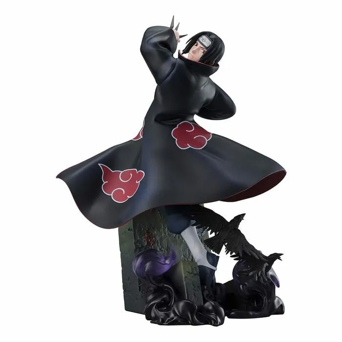 NARUTO SHIPPUDEN - Figuarts ZERO Extra Battle - The Light & Dark of the Mangekyo Sharingan - Itachi Uchiha Pvc Figure