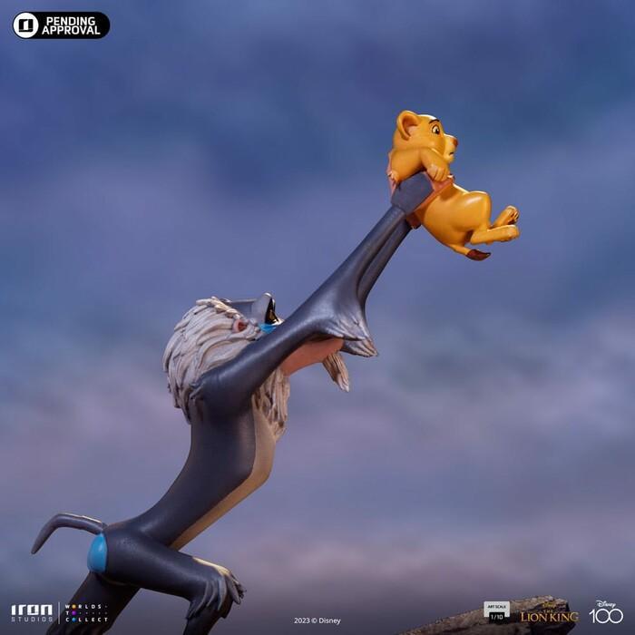 DISNEY - The Lion King - The Lion King 1/10 Art Scale Statue