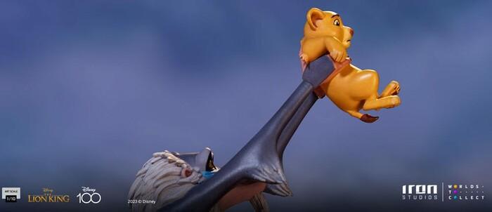 DISNEY - The Lion King - The Lion King 1/10 Art Scale Statue