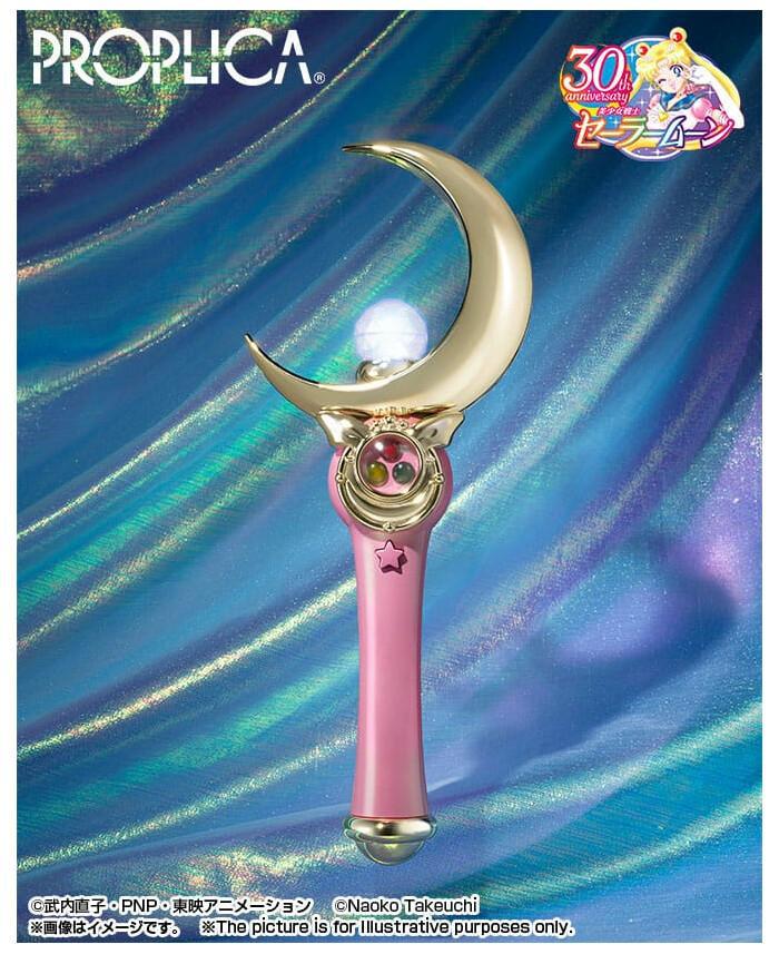 SAILOR MOON - Moon Stick Brilliant Color Edition 1/1 Replica