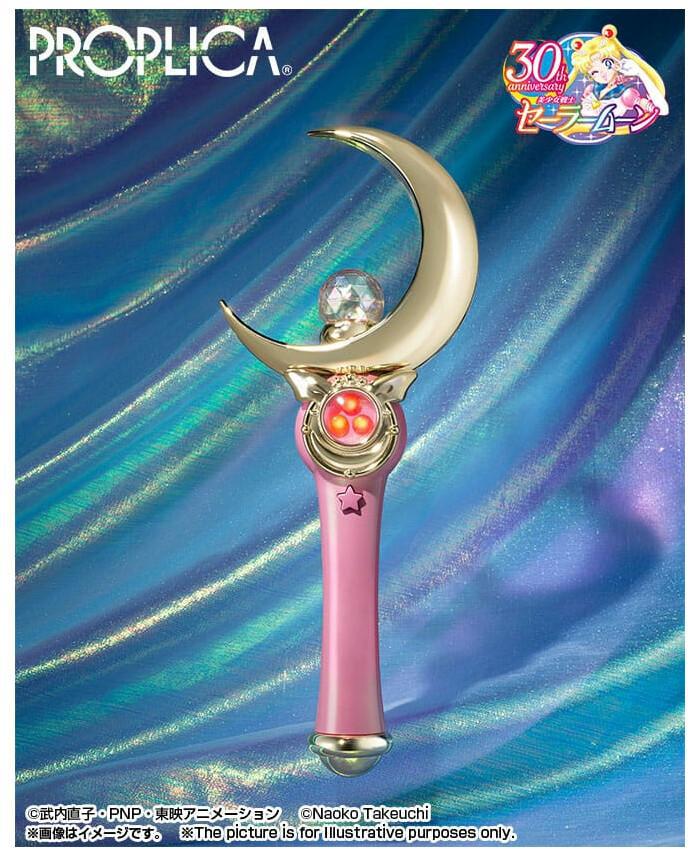 SAILOR MOON - Moon Stick Brilliant Color Edition 1/1 Replica