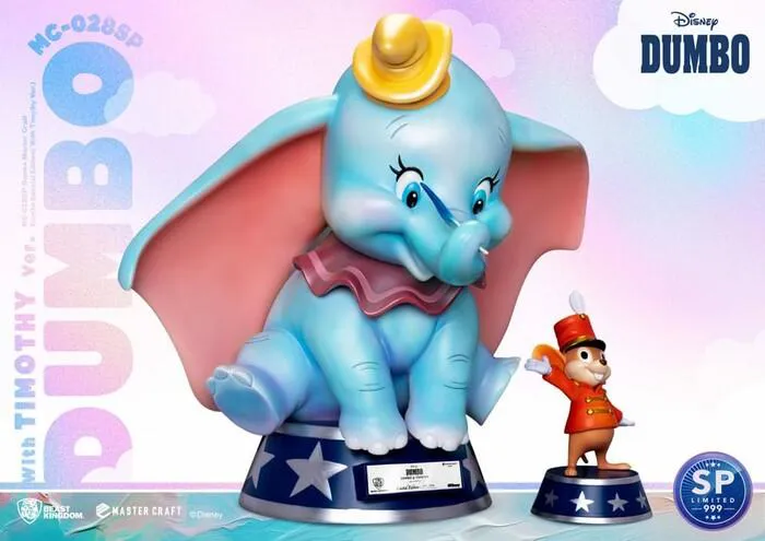 DISNEY - Dumbo With Timothy Master Craft Statue