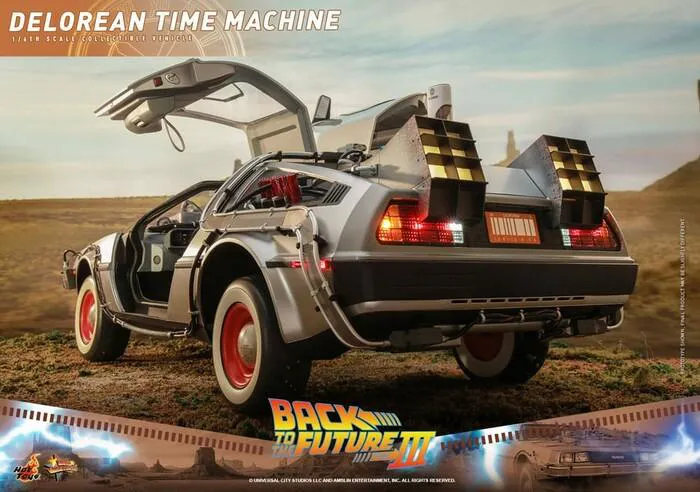 RITORNO AL FUTURO - Back to the Future III - DeLorean Time Machine 1/6 Vehicle MMS738