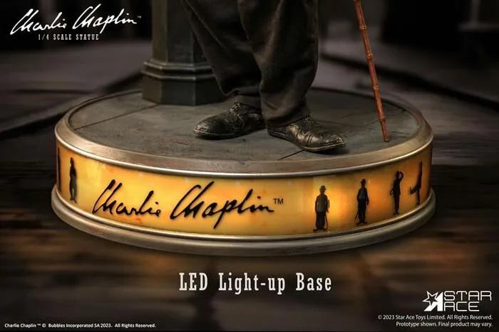 CHARLIE CHAPLIN - Charlie Chaplin Deluxe Version 1/4 Polystone Statue