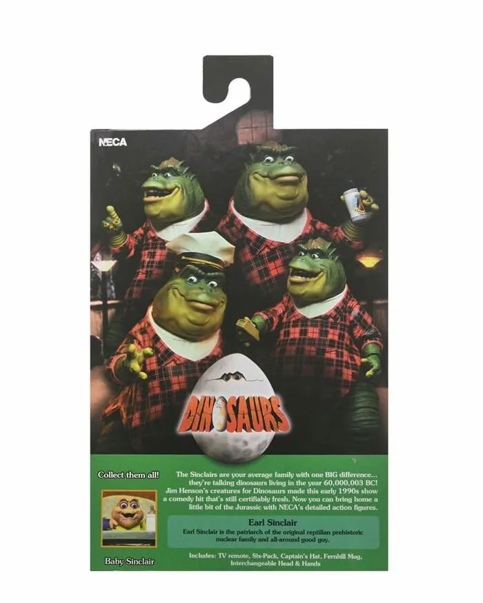 DINOSAURS - Earl Sinclair Ultimate Action Figure