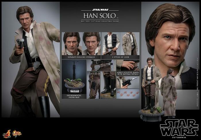 STAR WARS - Episode VI Return Of The Jedi - Han Solo 1/6 Action Figure 12" MMS740