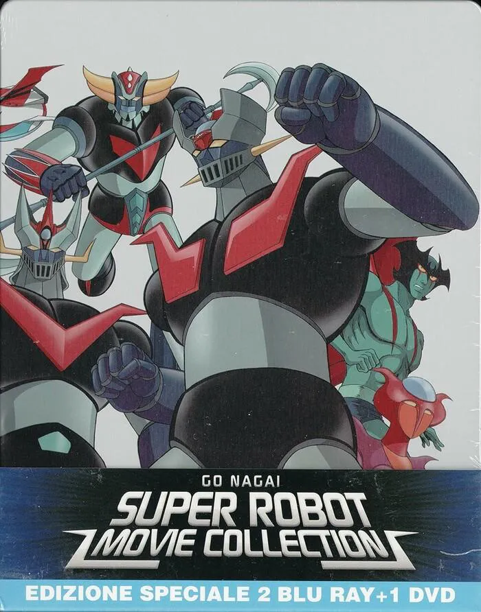 Go Nagai Super Robot Movie Collection 2 Blu-ray + 1 DVD