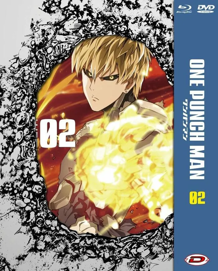 One Punch Man Volume 2 Eps 05-08 Ltd Blu-ray + DVD