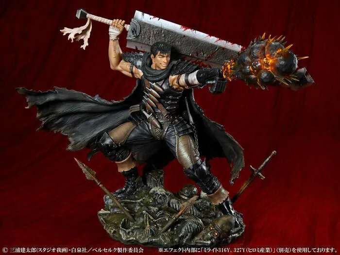 BERSERK - Guts Black Swordsman Ver. 1/7 Pvc Figure