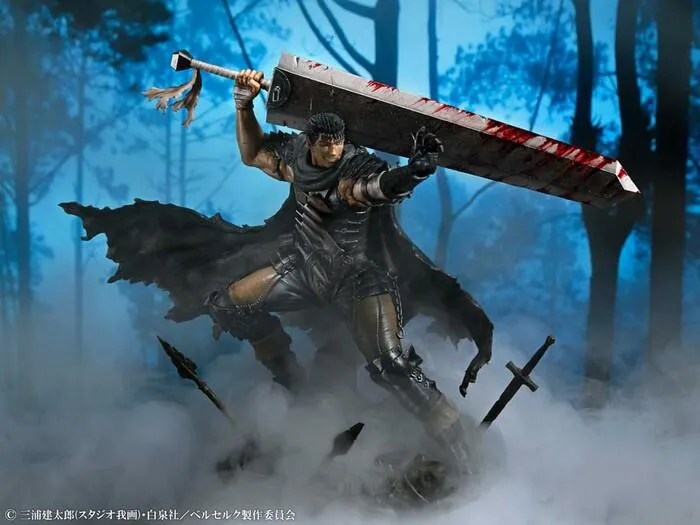 BERSERK - Guts Black Swordsman Ver. 1/7 Pvc Figure