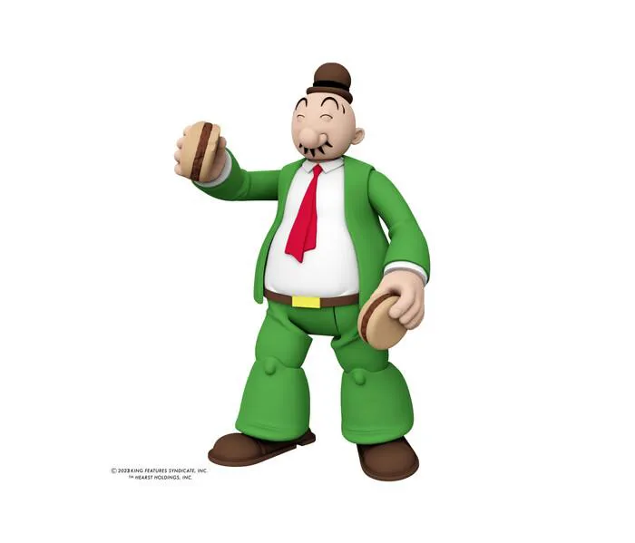 POPEYE - Braccio di Ferro - Power Stars - J. Wellington Wimpy Action Figure