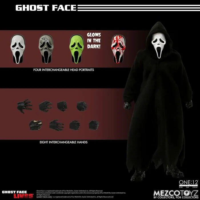 SCREAM - Ghost Face 1/12 Action Figure
