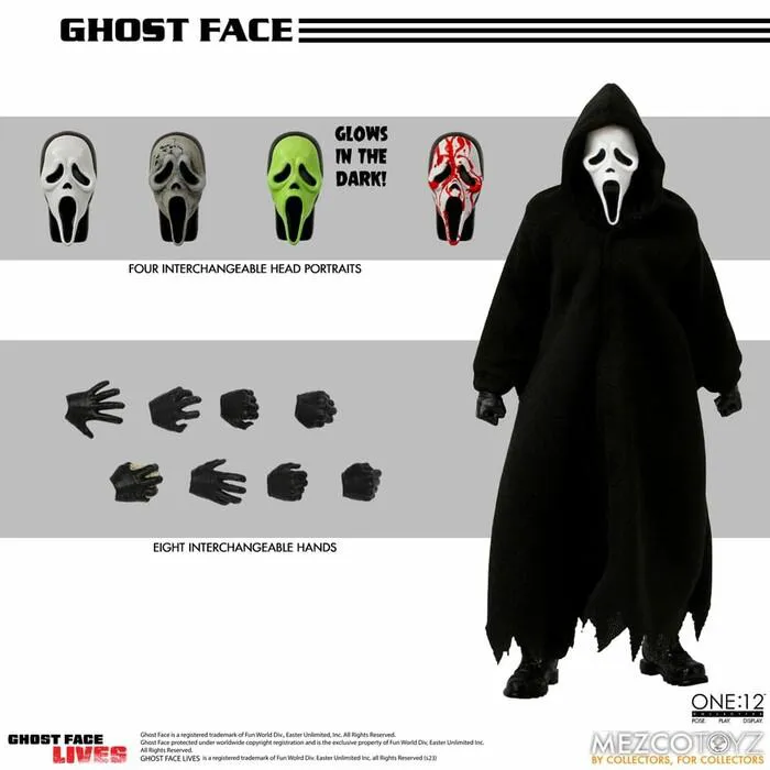 SCREAM - Ghost Face 1/12 Action Figure