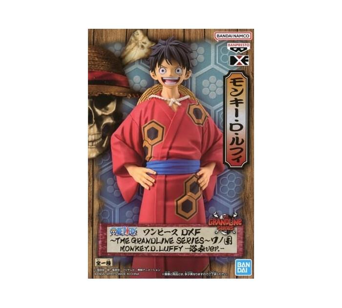 ONE PIECE - The Grandline Men Wano Country - Monkey D. Luffy Yukata Ver. Pvc Figure