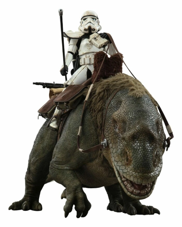 STAR WARS - Episode IV - Sandtrooper Sergeant & Dewback 2-Pack 1/6 Action Figure 12" MMS722