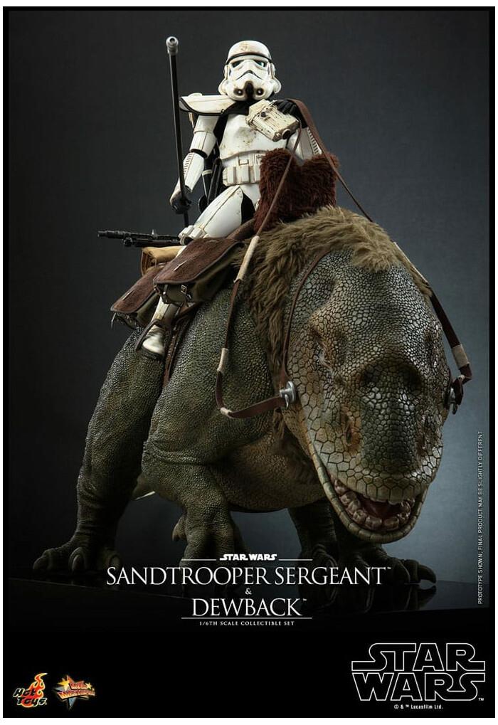 STAR WARS - Episode IV - Sandtrooper Sergeant & Dewback 2-Pack 1/6 Action Figure 12" MMS722
