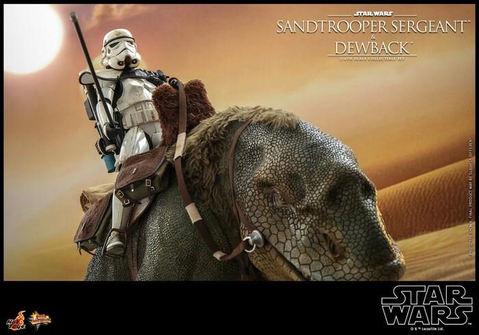 STAR WARS - Episode IV - Sandtrooper Sergeant & Dewback 2-Pack 1/6 Action Figure 12" MMS722