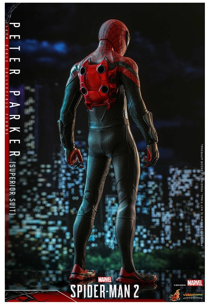 MARVEL - Spider-Man 2 Video Game - Peter Parker Superior Suit Action Figure 12" VGM61