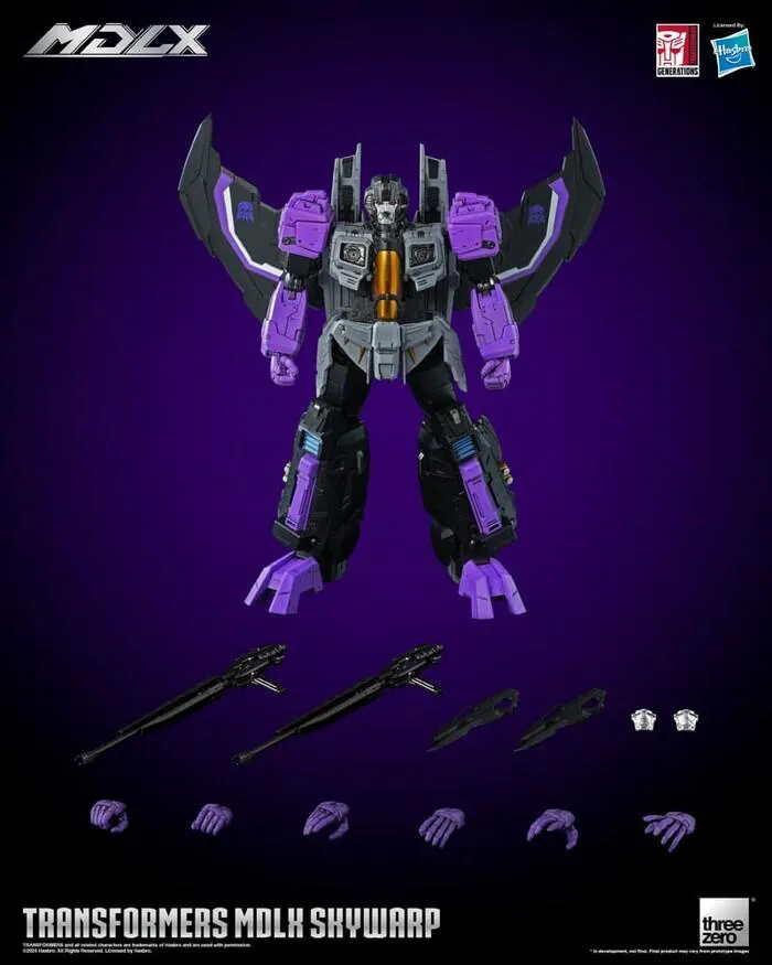 TRANSFORMERS - Skywarp MDLX Action Figure