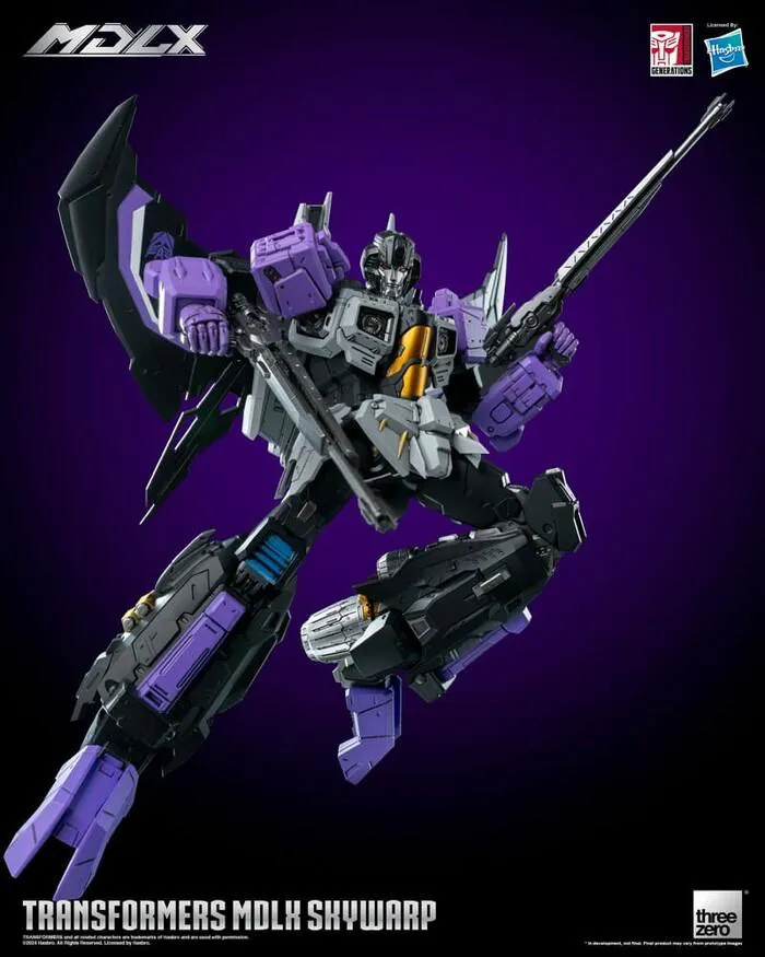 TRANSFORMERS - Skywarp MDLX Action Figure