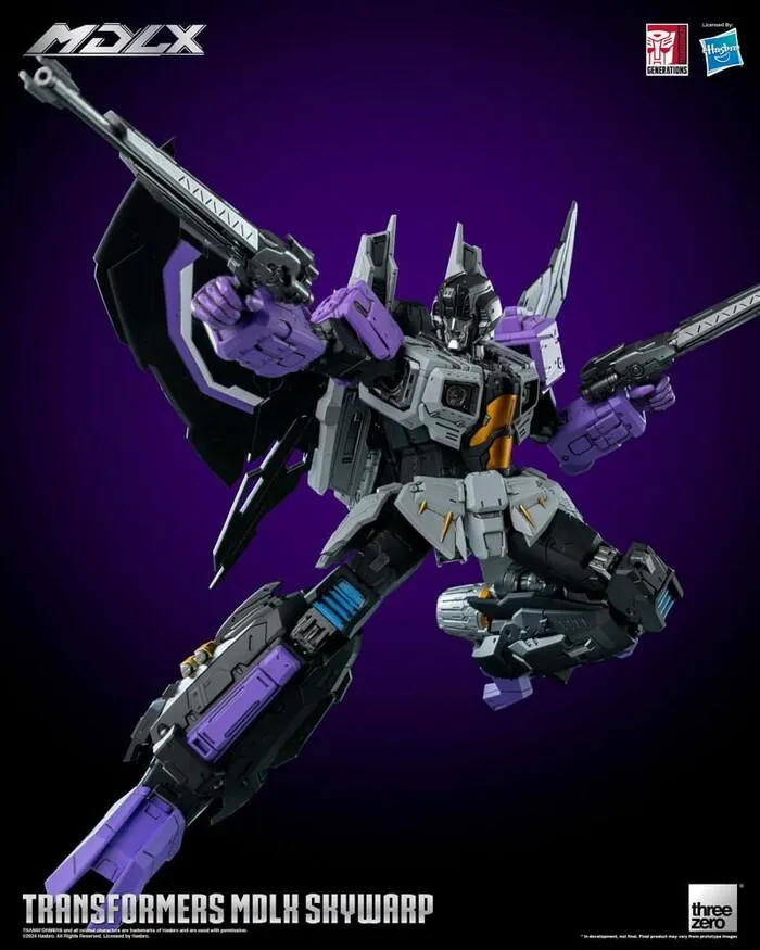 TRANSFORMERS - Skywarp MDLX Action Figure