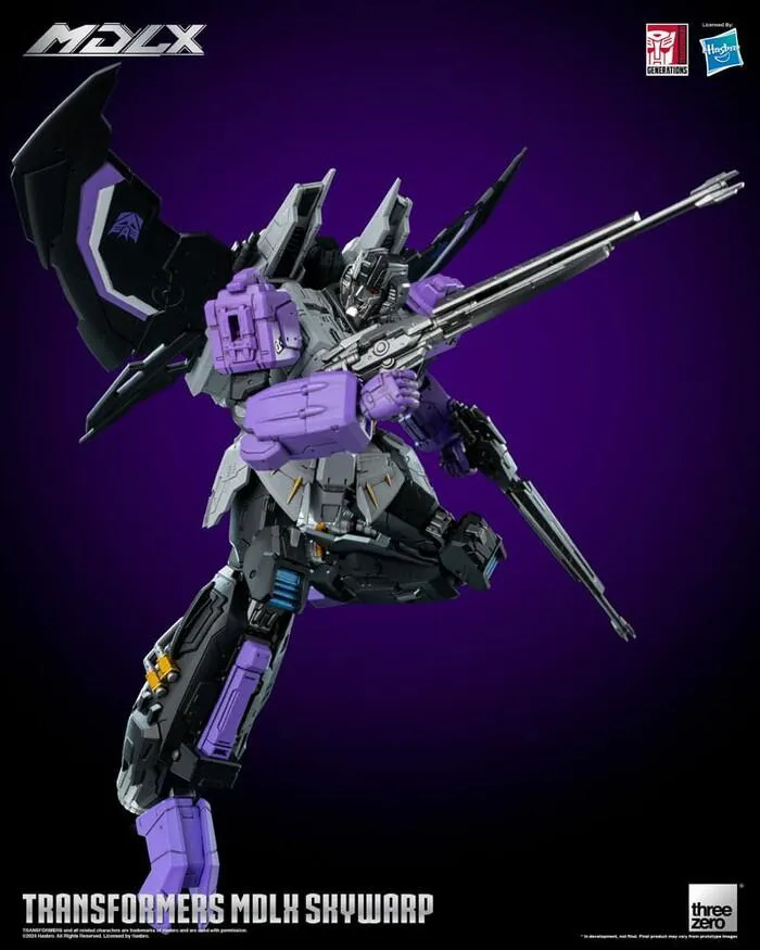 TRANSFORMERS - Skywarp MDLX Action Figure