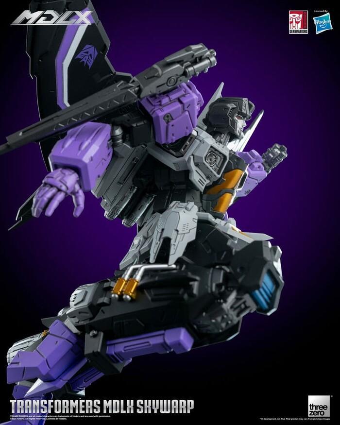 TRANSFORMERS - Skywarp MDLX Action Figure