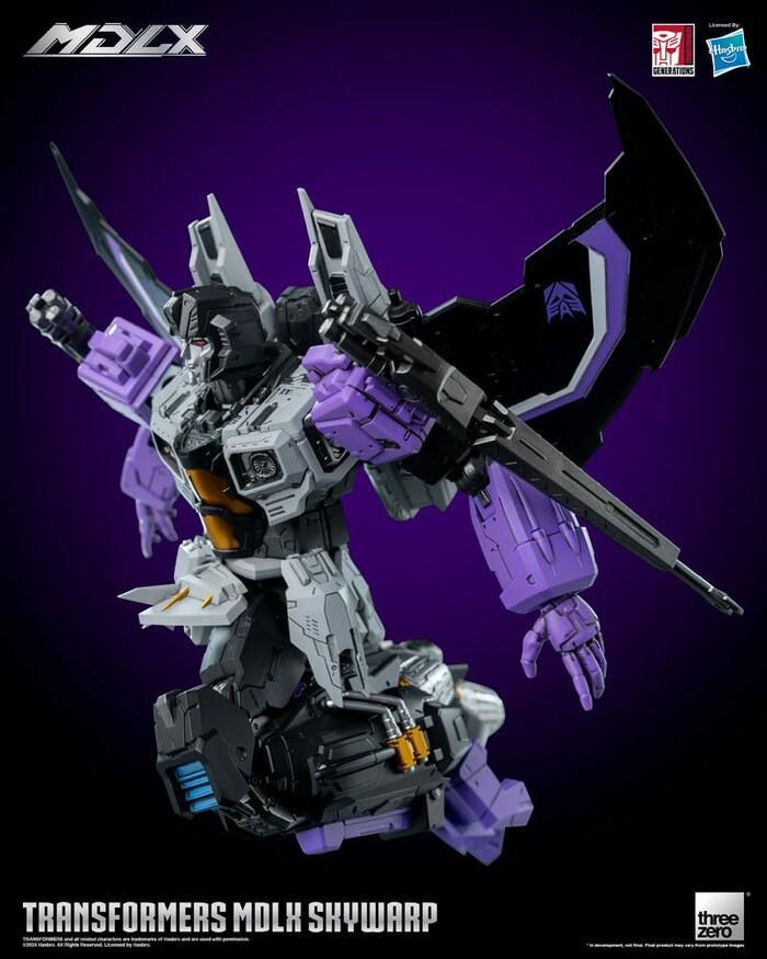 TRANSFORMERS - Skywarp MDLX Action Figure