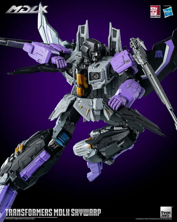 TRANSFORMERS - Skywarp MDLX Action Figure