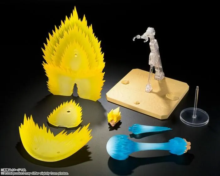 DRAGON BALL Z - Son Goku's Effect Parts Set Teleport Kamehameha S.H. Figuarts Action Figure Accessories