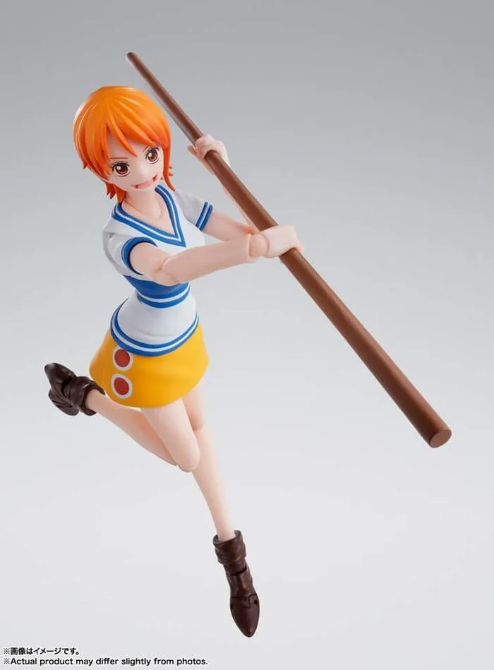 ONE PIECE - Romance Dawn - Nami S.H. Figuarts Action Figure - Damaged Box