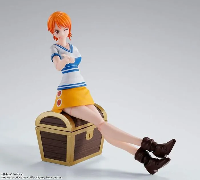 ONE PIECE - Romance Dawn - Nami S.H. Figuarts Action Figure - Damaged Box