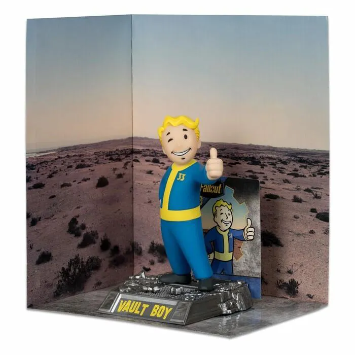 FALLOUT - Movie Maniacs - Vault Boy Gold Label Action Figure